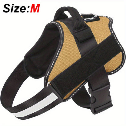 [No-Pull Breathable Dog Harness] Reflective No-Pull Dog Harness with Breathable Design and Handle