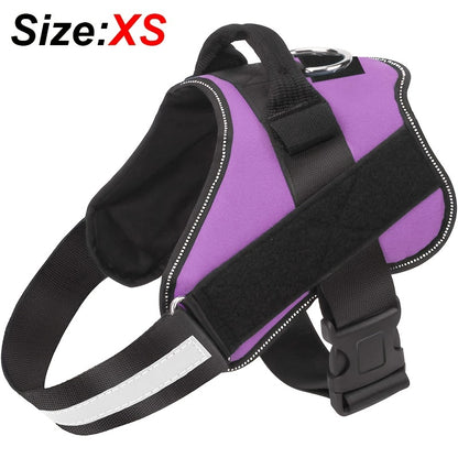 [No-Pull Breathable Dog Harness] Reflective No-Pull Dog Harness with Breathable Design and Handle