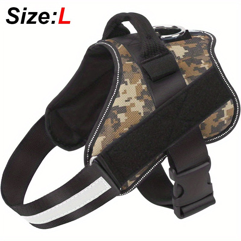 [No-Pull Breathable Dog Harness] Reflective No-Pull Dog Harness with Breathable Design and Handle