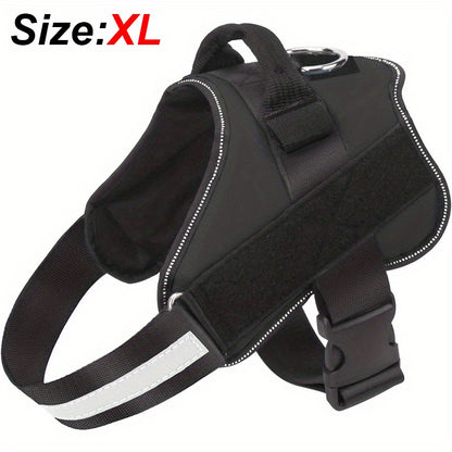 [No-Pull Breathable Dog Harness] Reflective No-Pull Dog Harness with Breathable Design and Handle