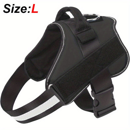[No-Pull Breathable Dog Harness] Reflective No-Pull Dog Harness with Breathable Design and Handle
