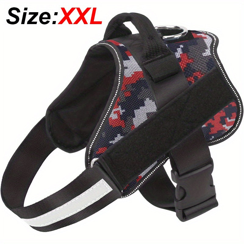 [No-Pull Breathable Dog Harness] Reflective No-Pull Dog Harness with Breathable Design and Handle