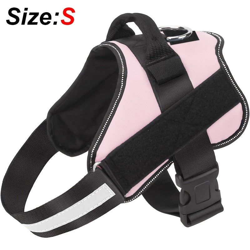 [No-Pull Breathable Dog Harness] Reflective No-Pull Dog Harness with Breathable Design and Handle