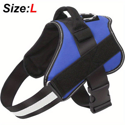[No-Pull Breathable Dog Harness] Reflective No-Pull Dog Harness with Breathable Design and Handle