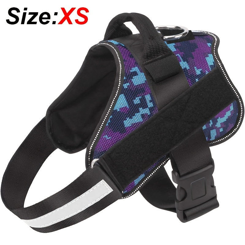 [No-Pull Breathable Dog Harness] Reflective No-Pull Dog Harness with Breathable Design and Handle