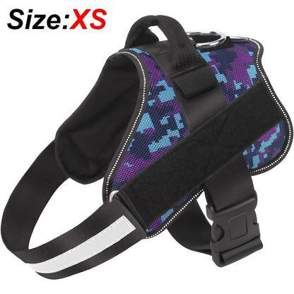 [No-Pull Breathable Dog Harness] Reflective No-Pull Dog Harness with Breathable Design and Handle