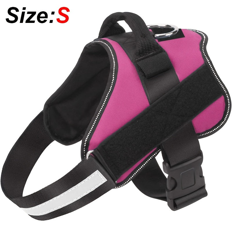 [No-Pull Breathable Dog Harness] Reflective No-Pull Dog Harness with Breathable Design and Handle