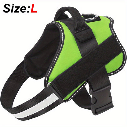[No-Pull Breathable Dog Harness] Reflective No-Pull Dog Harness with Breathable Design and Handle