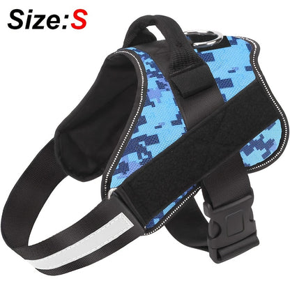[No-Pull Breathable Dog Harness] Reflective No-Pull Dog Harness with Breathable Design and Handle