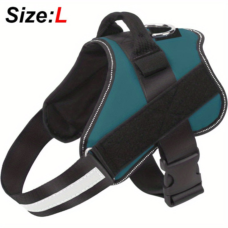 [No-Pull Breathable Dog Harness] Reflective No-Pull Dog Harness with Breathable Design and Handle