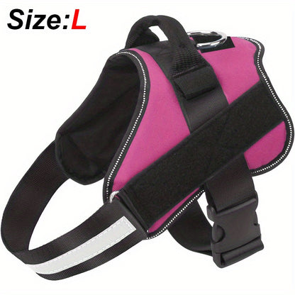 [No-Pull Breathable Dog Harness] Reflective No-Pull Dog Harness with Breathable Design and Handle
