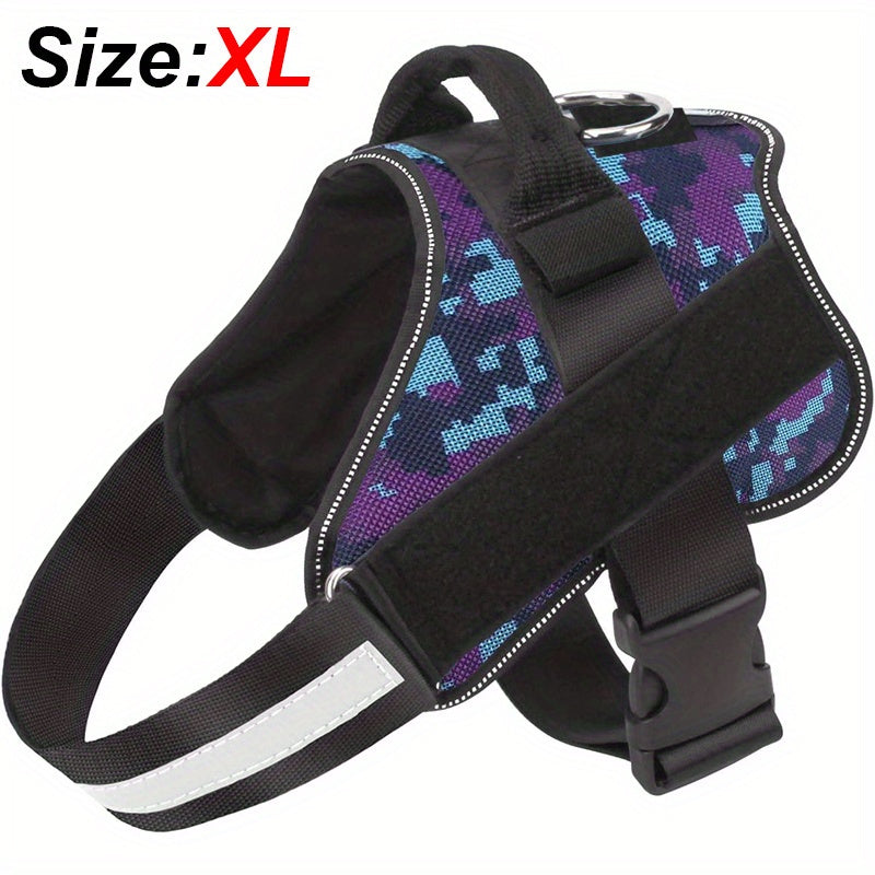 [No-Pull Breathable Dog Harness] Reflective No-Pull Dog Harness with Breathable Design and Handle