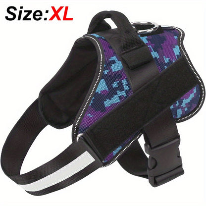 [No-Pull Breathable Dog Harness] Reflective No-Pull Dog Harness with Breathable Design and Handle