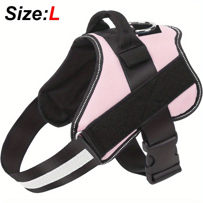 [No-Pull Breathable Dog Harness] Reflective No-Pull Dog Harness with Breathable Design and Handle