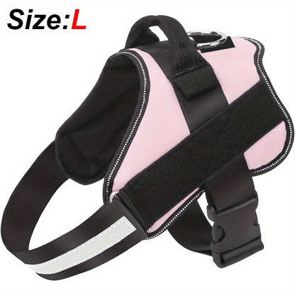 [No-Pull Breathable Dog Harness] Reflective No-Pull Dog Harness with Breathable Design and Handle