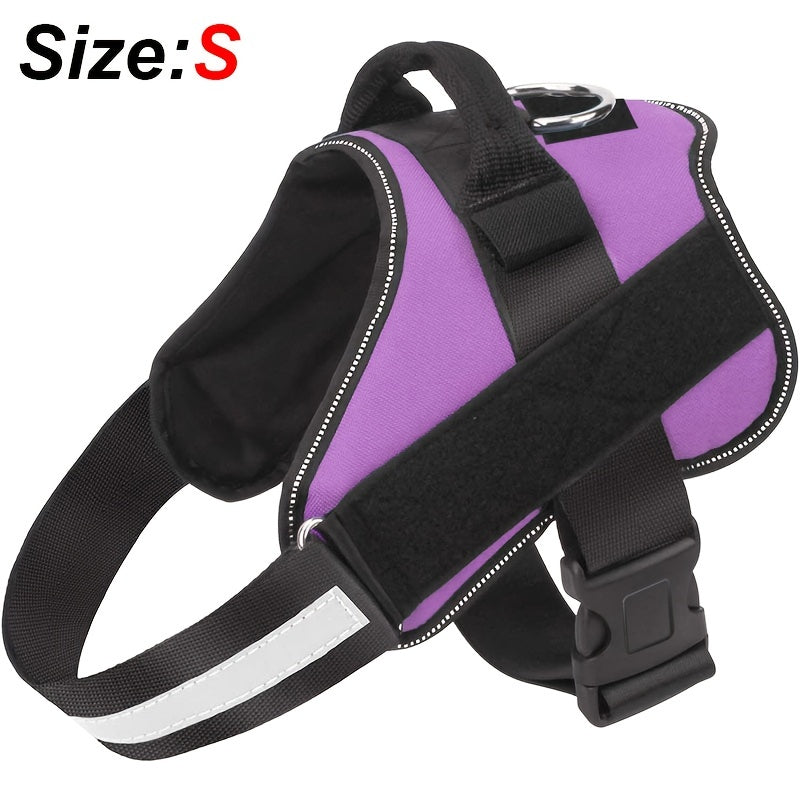 [No-Pull Breathable Dog Harness] Reflective No-Pull Dog Harness with Breathable Design and Handle