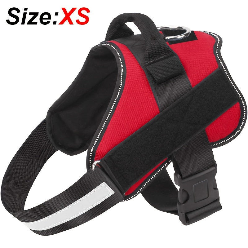[No-Pull Breathable Dog Harness] Reflective No-Pull Dog Harness with Breathable Design and Handle