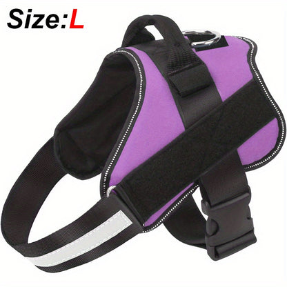 [No-Pull Breathable Dog Harness] Reflective No-Pull Dog Harness with Breathable Design and Handle