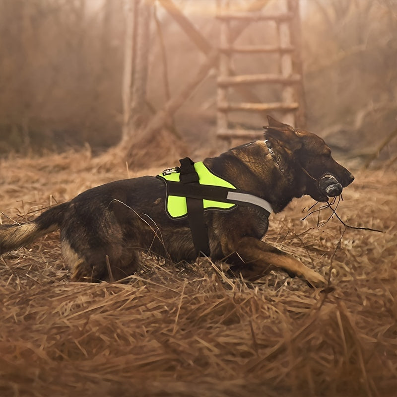 [No-Pull Breathable Dog Harness] Reflective No-Pull Dog Harness with Breathable Design and Handle