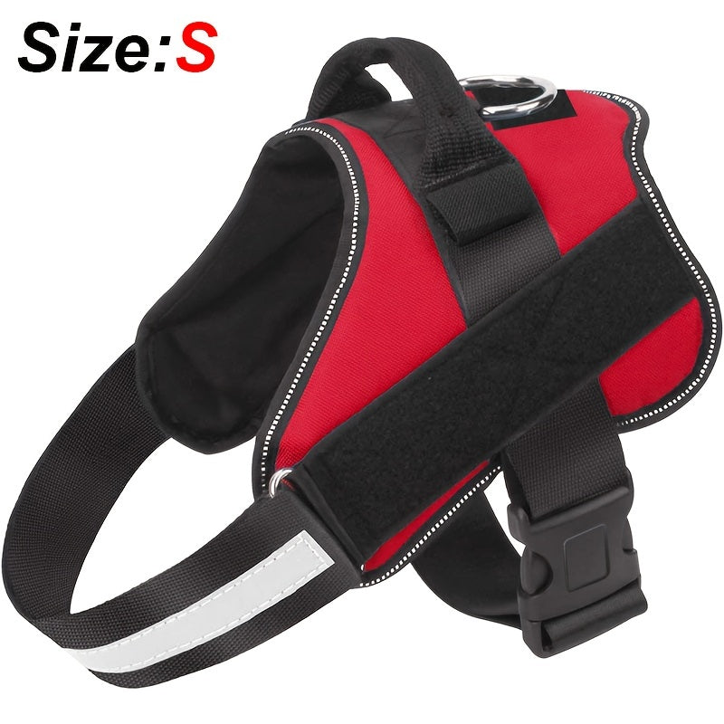 [No-Pull Breathable Dog Harness] Reflective No-Pull Dog Harness with Breathable Design and Handle