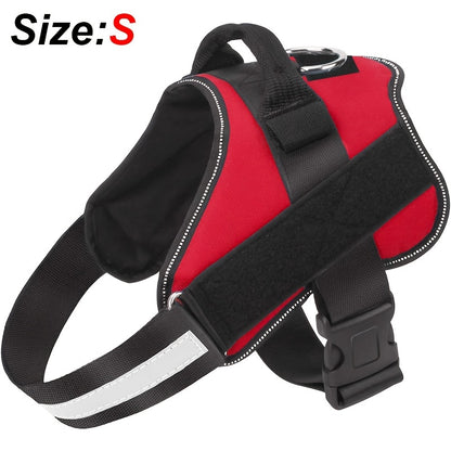 [No-Pull Breathable Dog Harness] Reflective No-Pull Dog Harness with Breathable Design and Handle