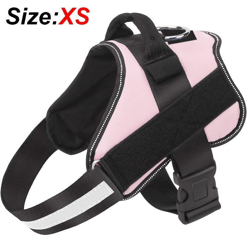 [No-Pull Breathable Dog Harness] Reflective No-Pull Dog Harness with Breathable Design and Handle
