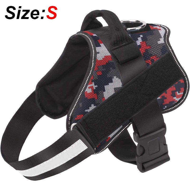 [No-Pull Breathable Dog Harness] Reflective No-Pull Dog Harness with Breathable Design and Handle