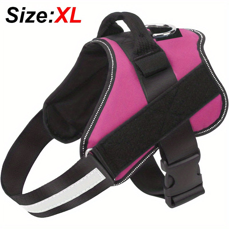 [No-Pull Breathable Dog Harness] Reflective No-Pull Dog Harness with Breathable Design and Handle