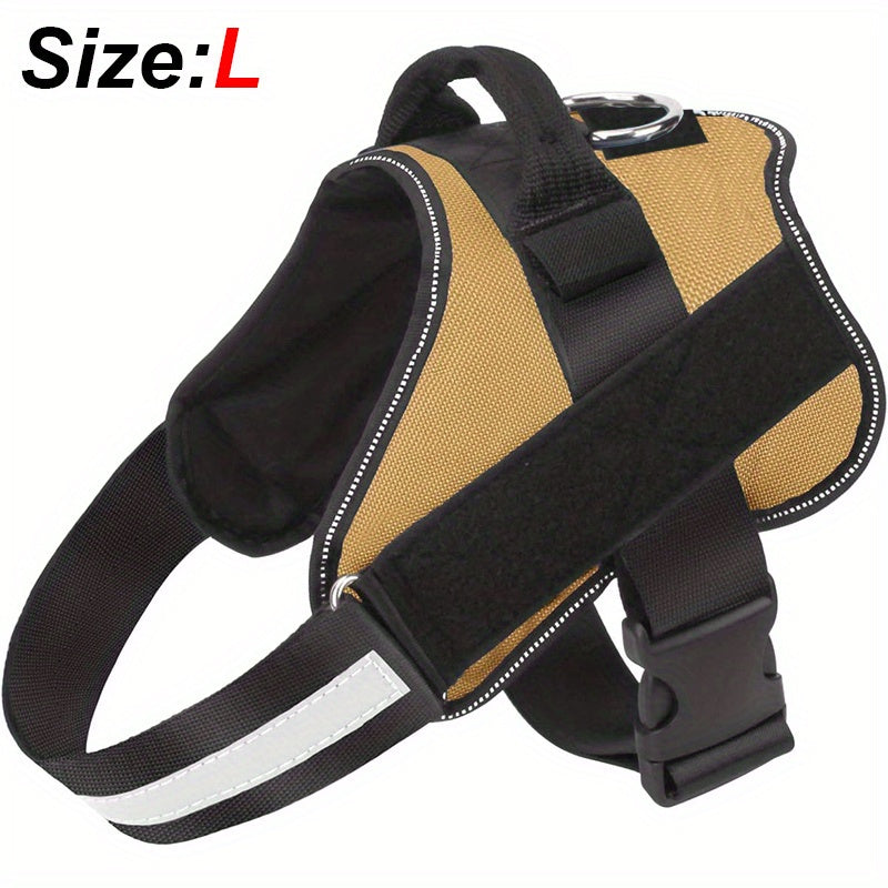 [No-Pull Breathable Dog Harness] Reflective No-Pull Dog Harness with Breathable Design and Handle