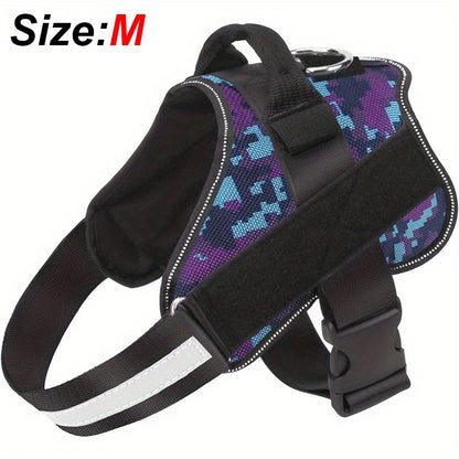 [No-Pull Breathable Dog Harness] Reflective No-Pull Dog Harness with Breathable Design and Handle