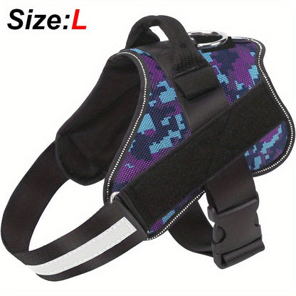 [No-Pull Breathable Dog Harness] Reflective No-Pull Dog Harness with Breathable Design and Handle