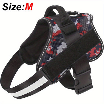 [No-Pull Breathable Dog Harness] Reflective No-Pull Dog Harness with Breathable Design and Handle